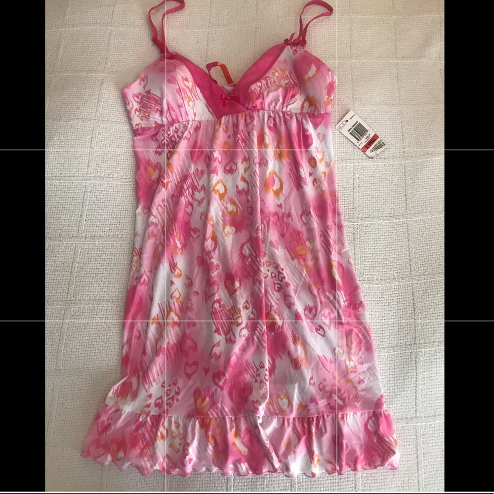 Jenni by Jennifer Moore Pink Lingerie Nightgown